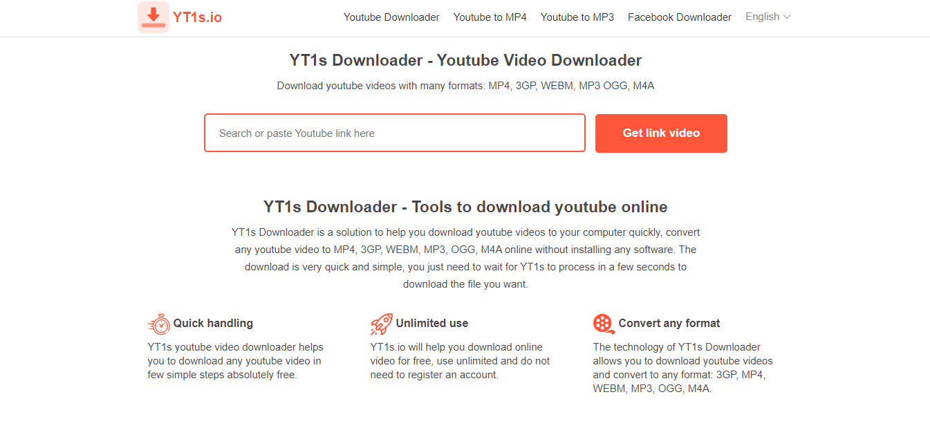 Youtube downloader yt1s