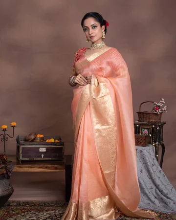 How to style authentic kora sarees?